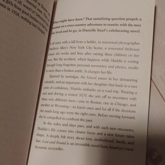 3/$13 Lost And Fiund By Danielle Steel Adult Fiction Novel Paperback Book - Picture 4 of 4